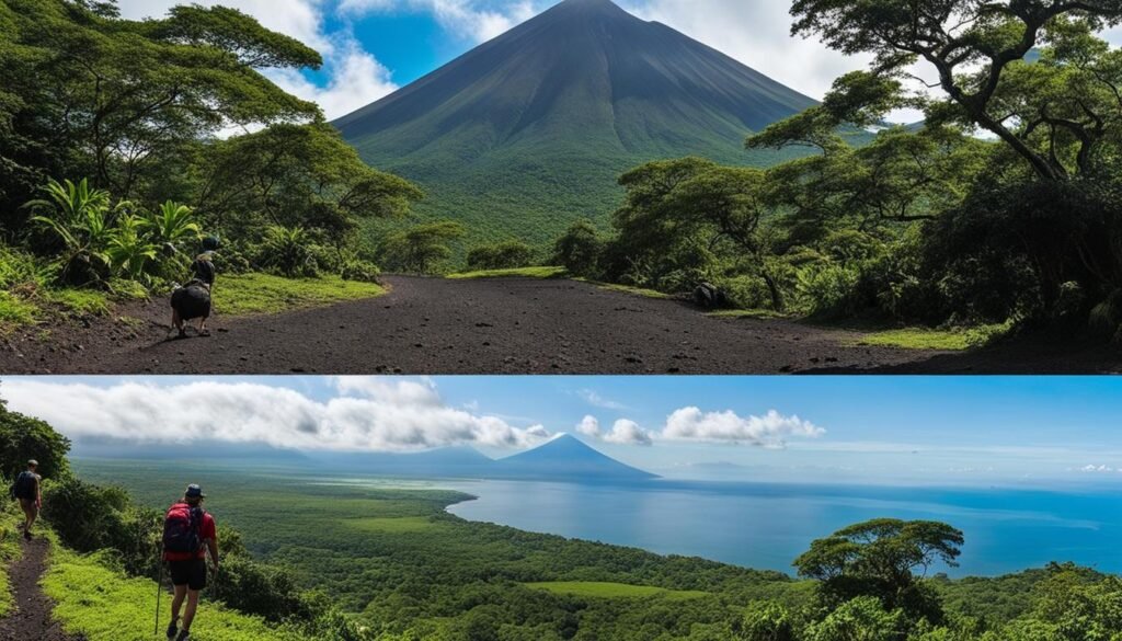 Volcano hike