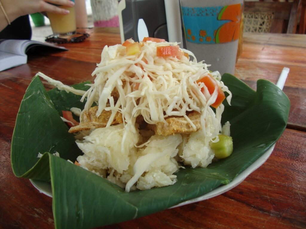 Vigoron is the best cheap eats granada nicaragua